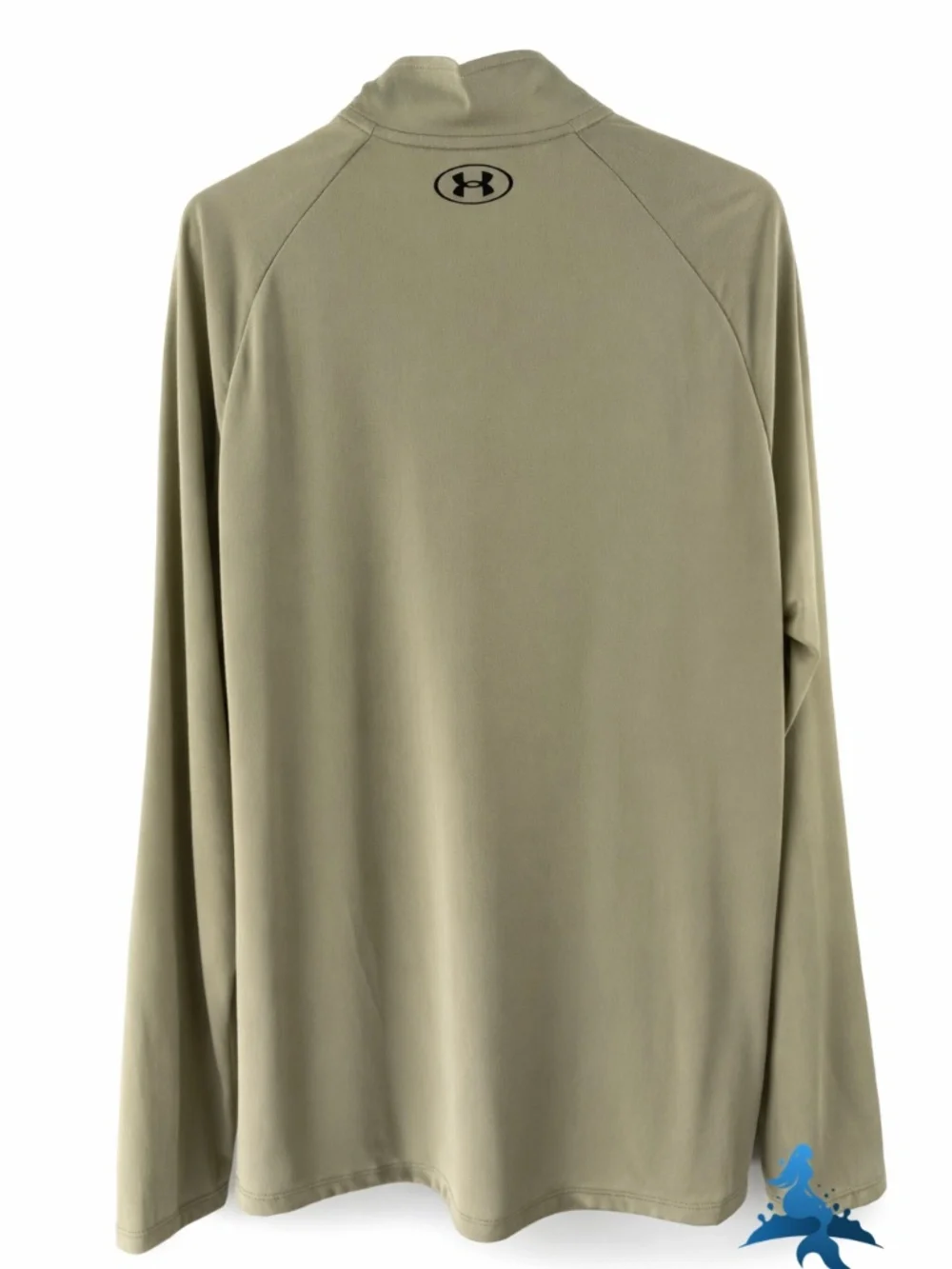 1294 NWT Under Armour UA Tech 2.0 1/2 Zip Pullover - Large - Khaki Tan